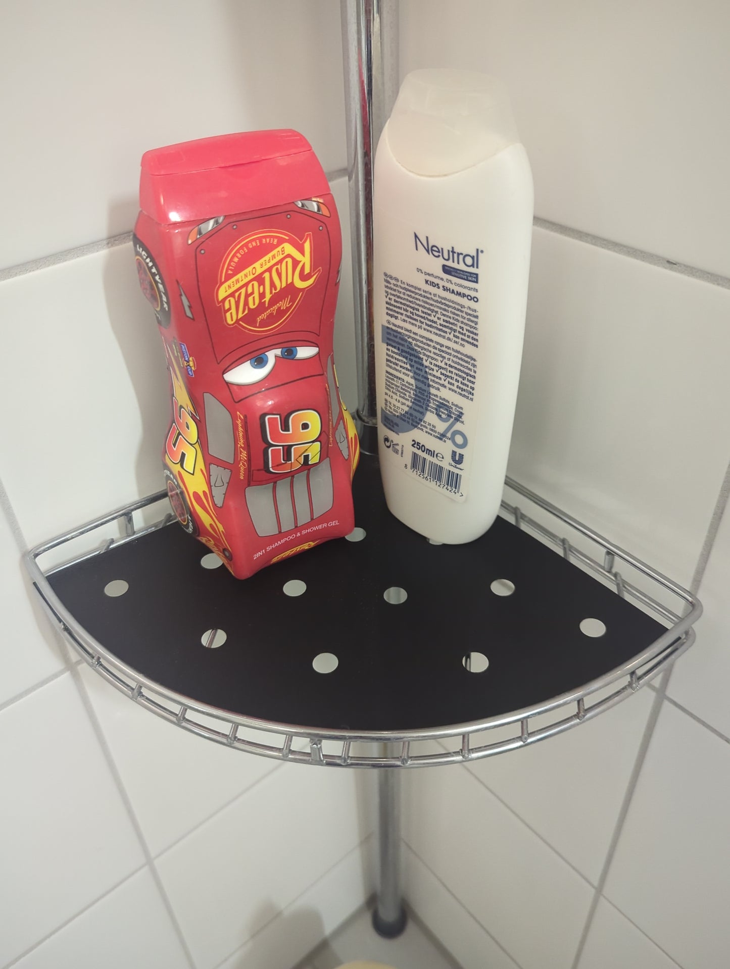 Innleggsplater til Wenko teleskopstang (4-pk)