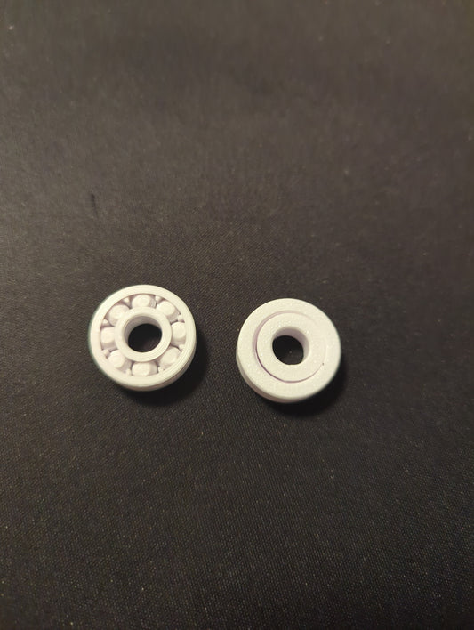 Kulelagre i PLA – Standarddimensjoner for prototyping og lett mekanikk (10 stk)
